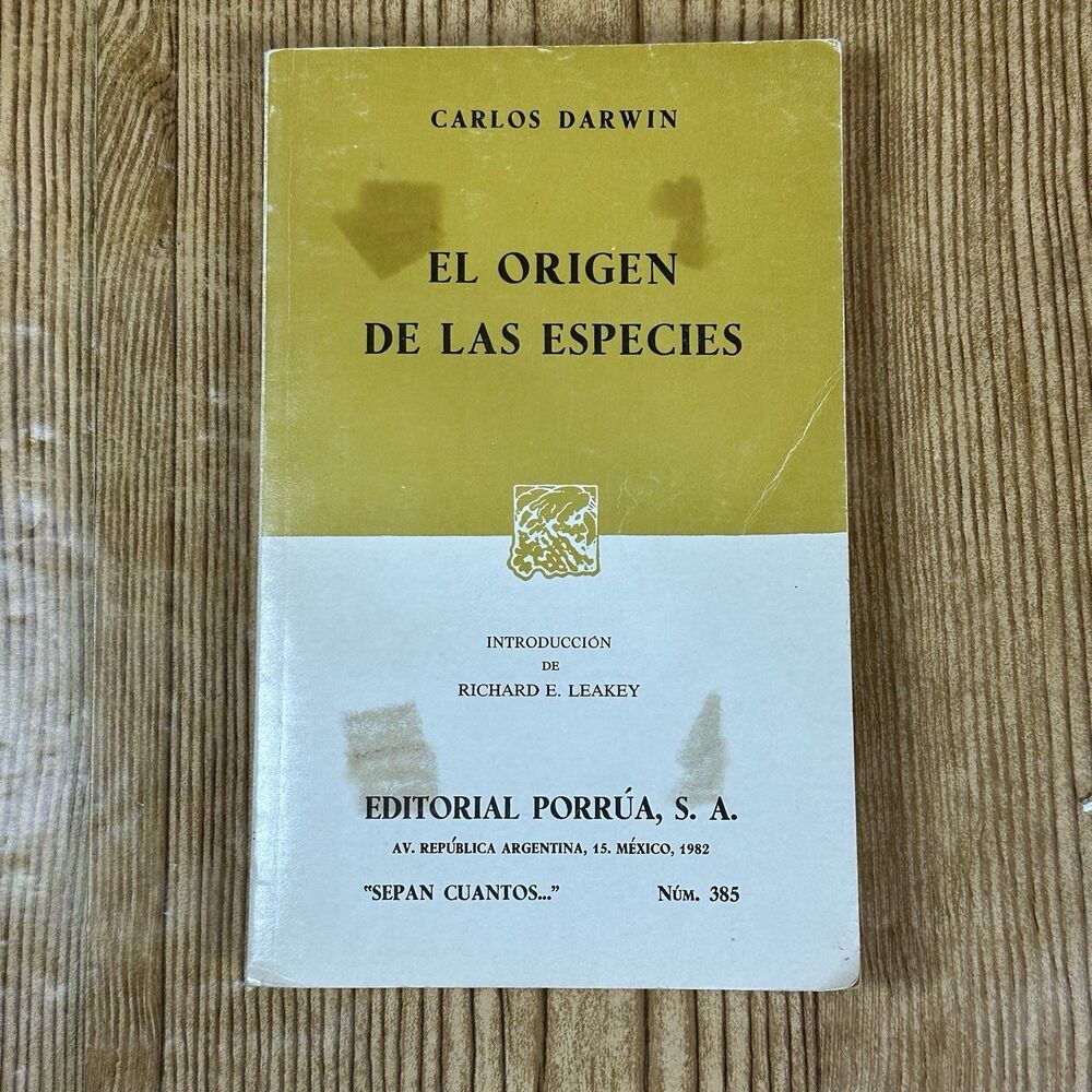 El Origen de las Especies by Charles Darwin‎